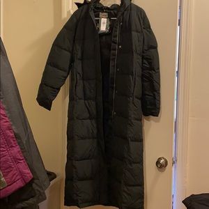 LL Bean ultra warm long coat